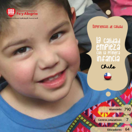 La calidad empieza con la primera infancia (Chile)