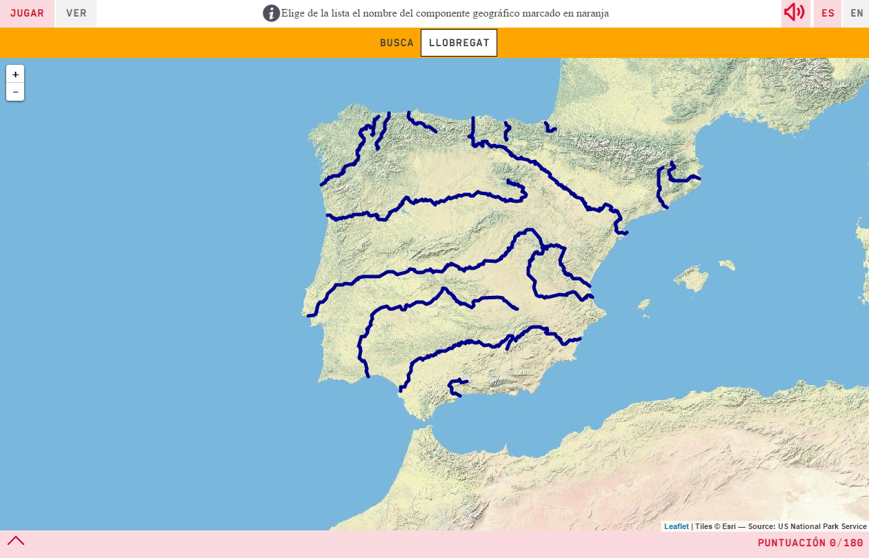 Ebro, Tajo, Duero ¿Sabes continuar la lista de ríos españoles?