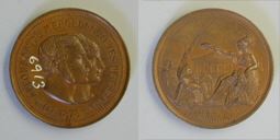 Medalla conmemorativa de la participación de España en la Exposición Universal de París de 1878