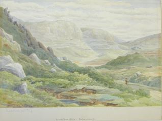 Limestone Cliffs, Inchnadampf, Highlands (Escocia)