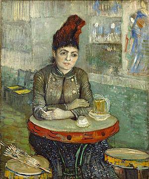 Agostina Segatori Sitting in the Café du Tambourin