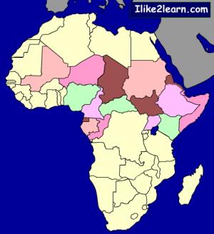 Countries of Central Africa. Ilike2learn