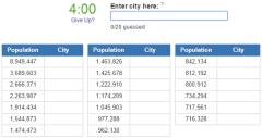 Biggest cities in Japan  (JetPunk)