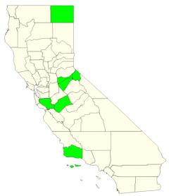Counties of California (JetPunk)