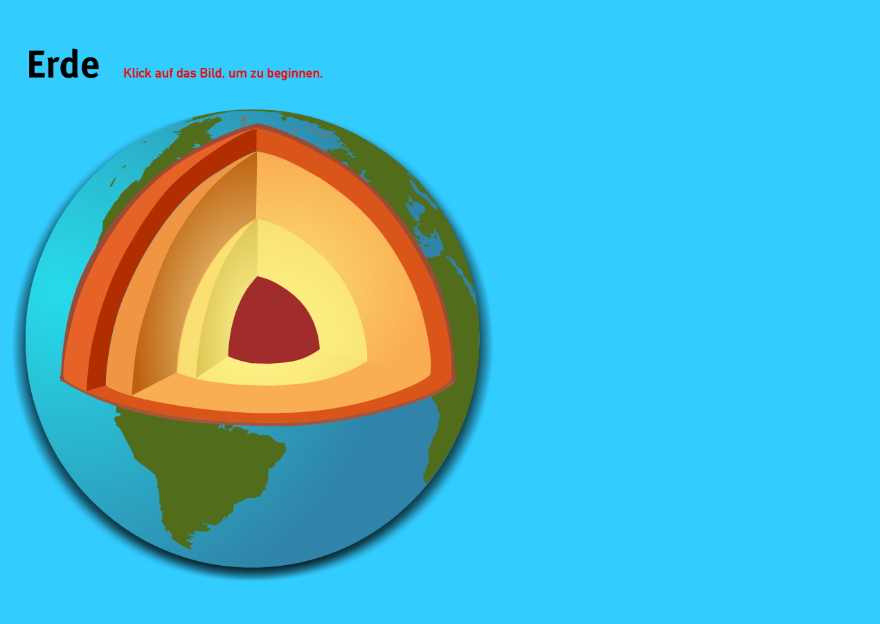 Erde. Welt-Quiz Geographie