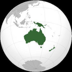 List of sovereign states and dependent territories in Oceania