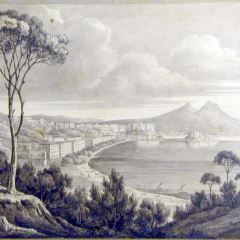 Vista de Nápoles (Italia)