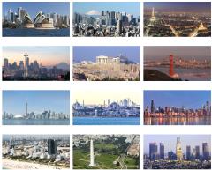 City skylines of the world (JetPunk)