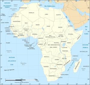 África: Países, Regiones y Capitales