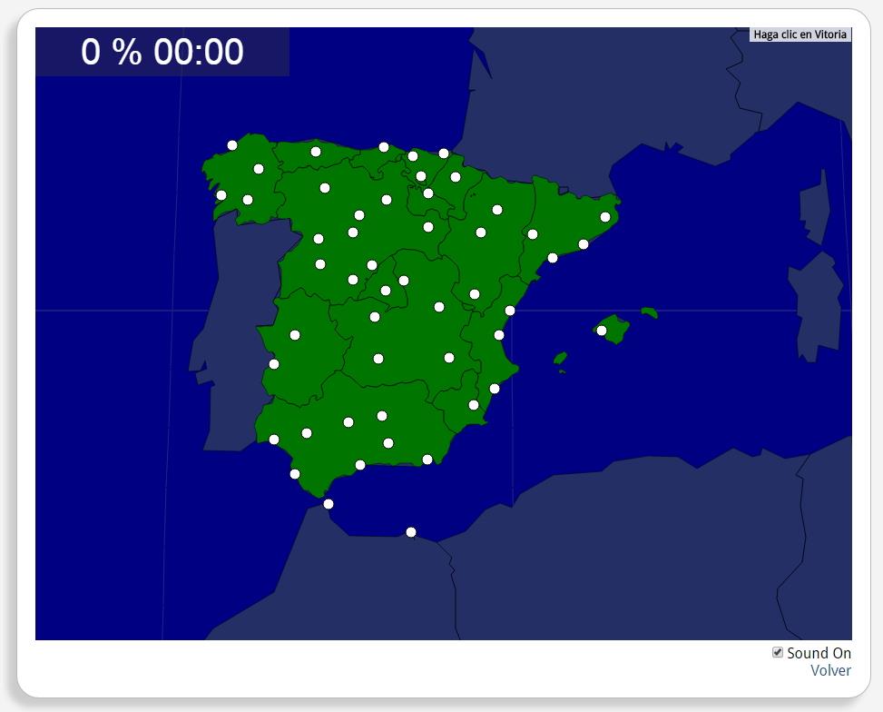 Spain : Provinces, Capitals. Seterra