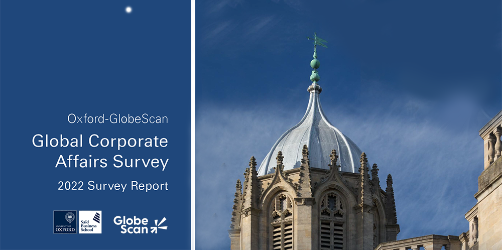 Análisis del informe Global Corporate Affairs Survey 2022