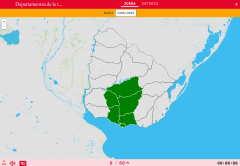 Departamentos da rexión centro-sul de Uruguai
