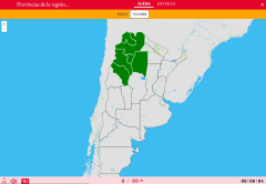 Provinces of the region northwerstern of Argentina