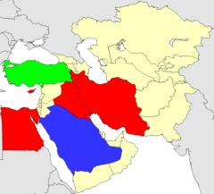Middle East map  (JetPunk)