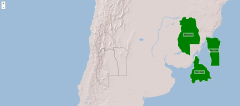 Province della regione de Cuyo in Argentina