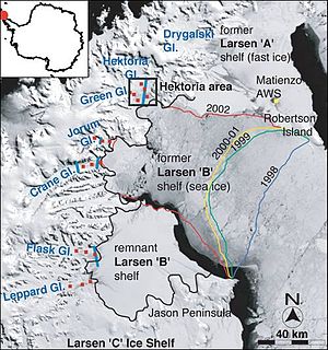 Barrera de hielo Larsen