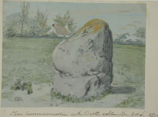 Piedra conmemorativa de la batalla de Homilden (Inglaterra)