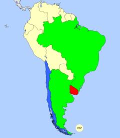 South America map  (JetPunk)