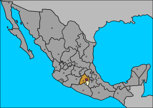 Region Centro Sur de Mexico