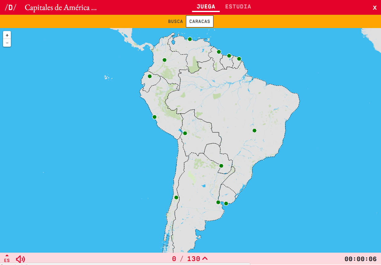 Capitais dos Estados da América do Sul