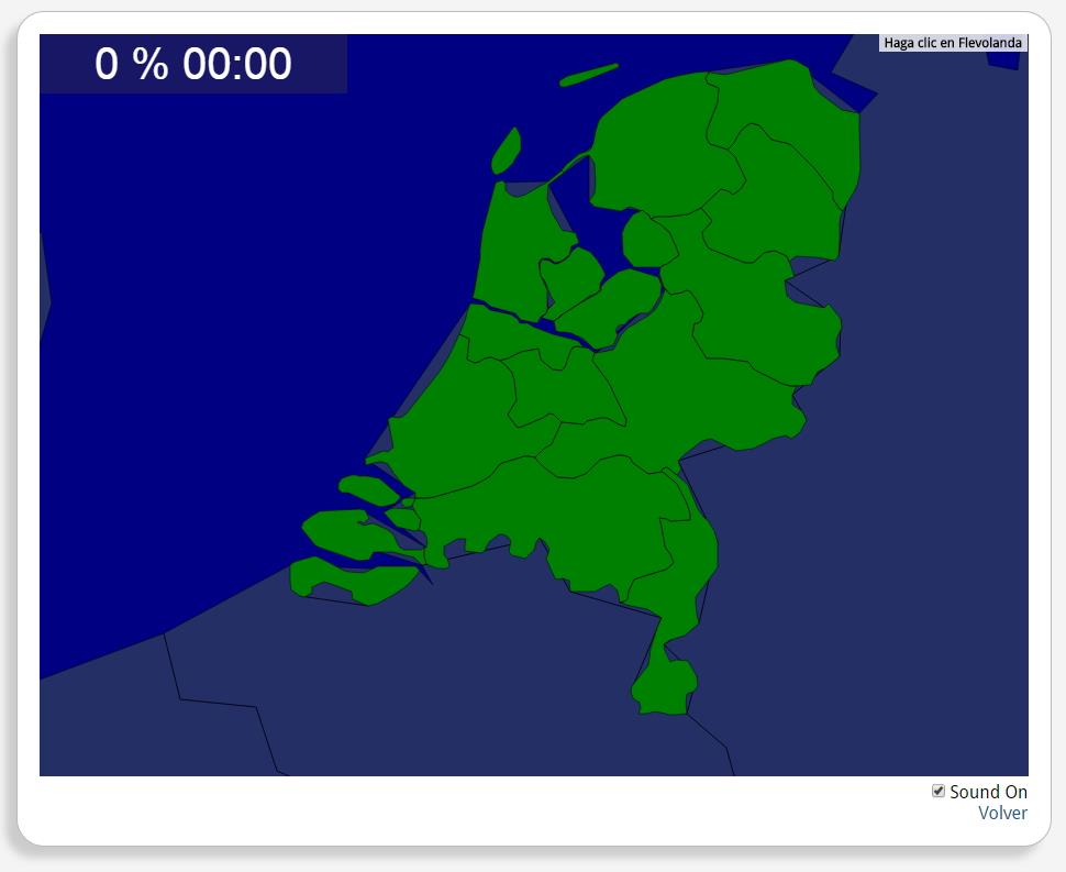 Países Bajos: Provincias. Seterra