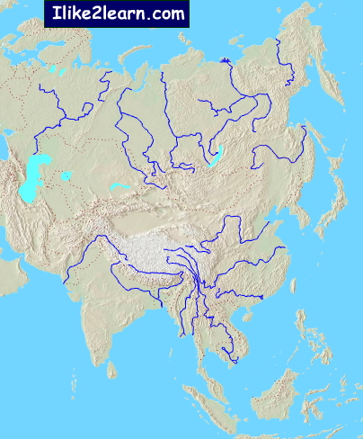 Rivers of Asia. Ilike2learn