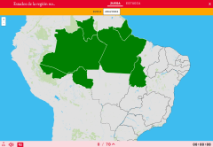 Estados da rexión norte de Brasil