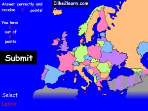 Countries of Europe (easy). Ilike2learn