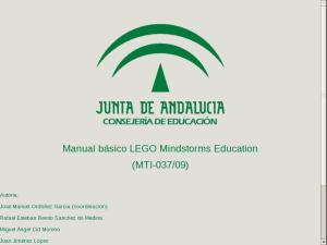 Manual básico LEGO Mindstrorms Education