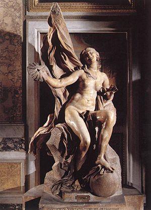 Truth Unveiled by Time (Bernini)