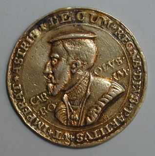 Medalla del emperador Carlos V