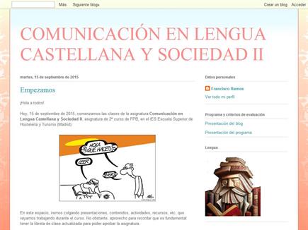 Comunicación en Lengua Castellana y Sociedad II