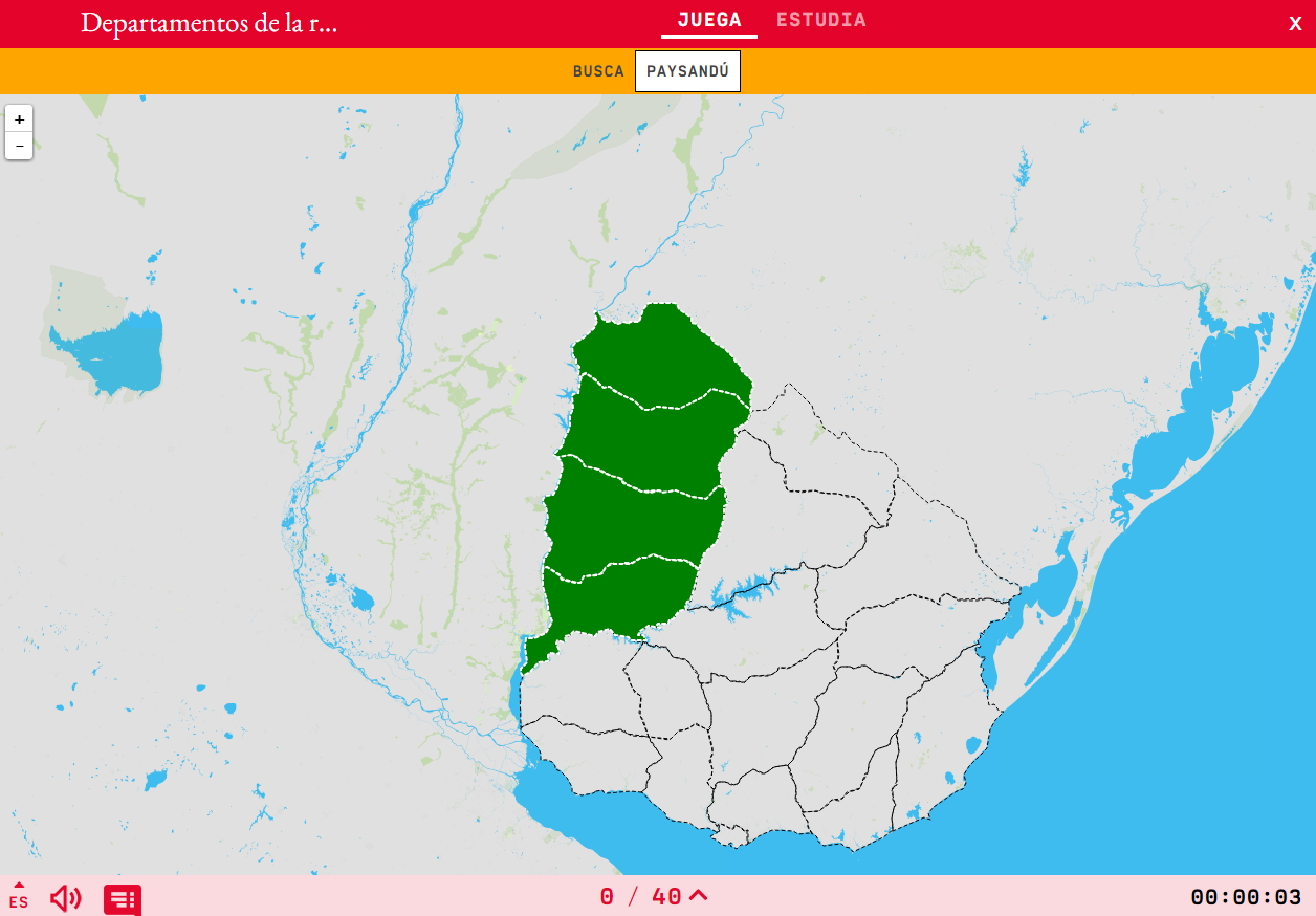 Departamentos de la región noroeste de Uruguay