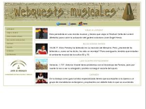 Webquests musicales