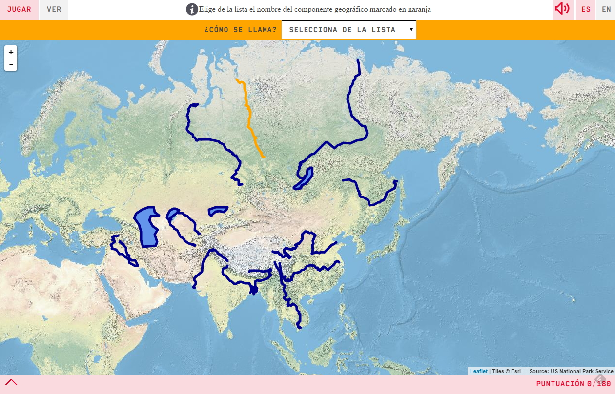 Rivers and lakes of Asia