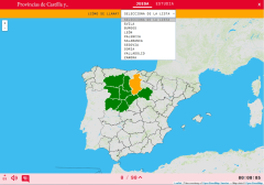 Provincias de Castela e León