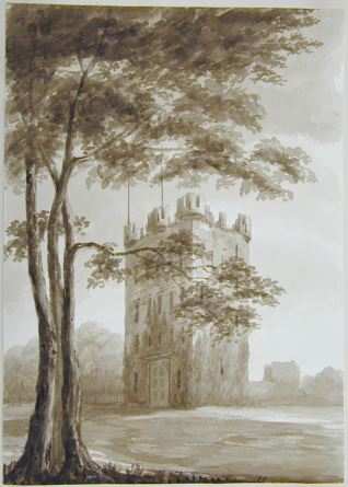 Torre del castillo de Alloa (Escocia)
