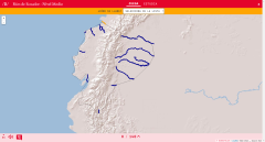 Flüsse von Ecuador - Durchschnittsniveau