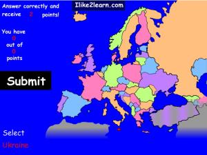 Countries of Europe (hard). Ilike2learn