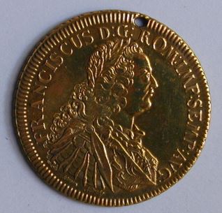 Medalla de Francisco I del Sacro Imperio Romano Germánico