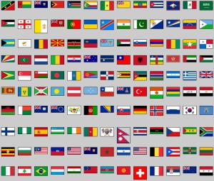 Flags of the world. Lizard Point