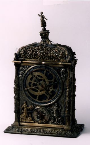 Reloj astronómico copia de un original de Jeremias Metzger