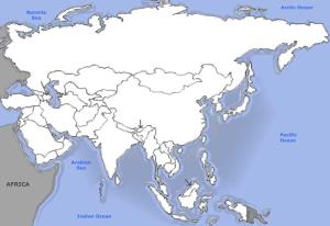 Countries of Asia. Sporcle
