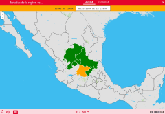 Estados da rexión centro-norte de México
