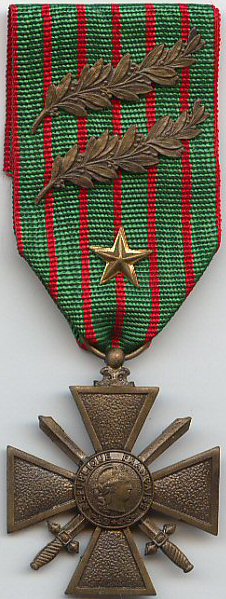 Croix de guerre 1914–1918 (France)