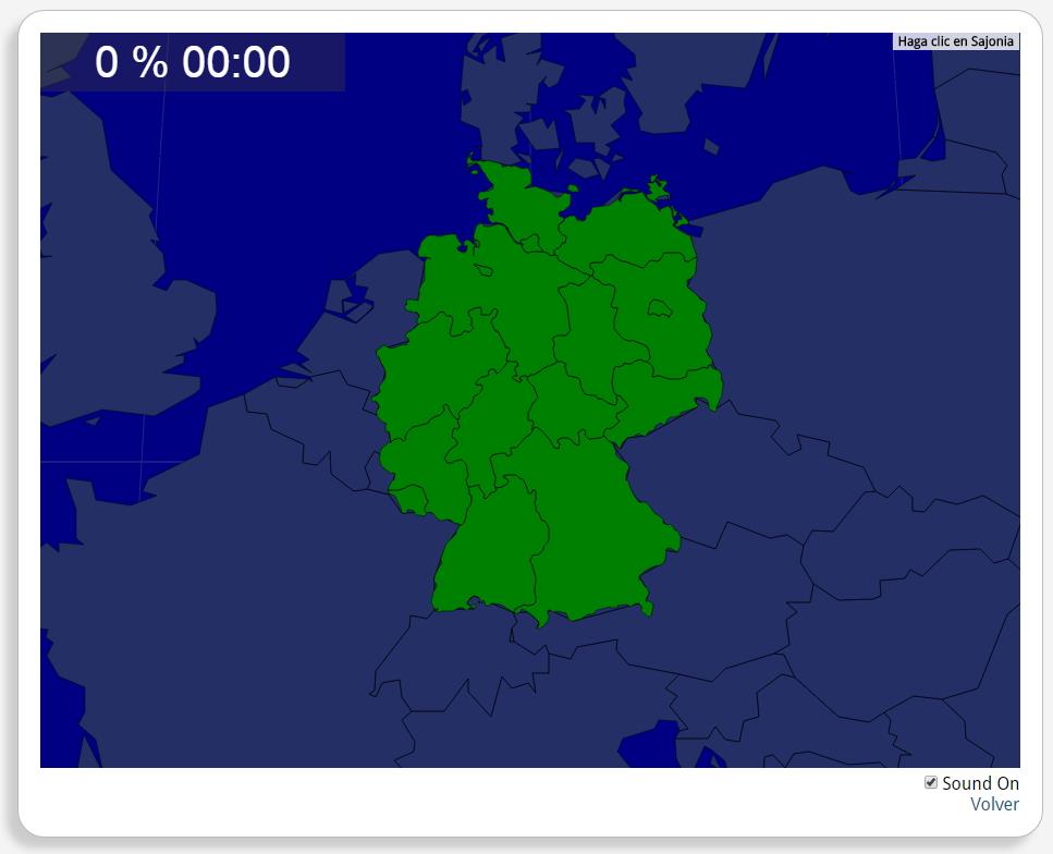 Deutschland: Bundesländer. Seterra