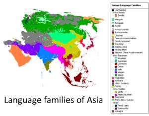 Lenguas de Asia