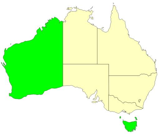 Australian states and territories (JetPunk)