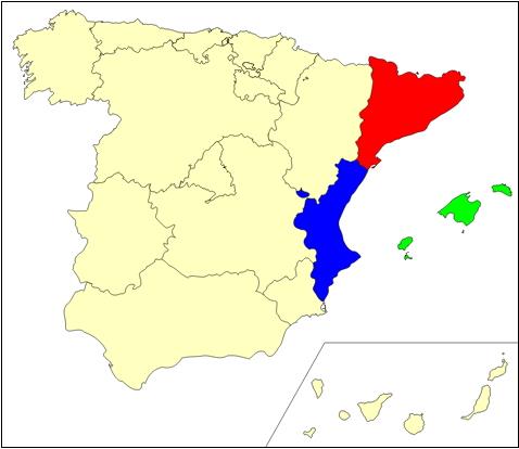 Regiones de España  (JetPunk)
