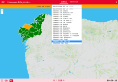 Regionen von Coruñaen